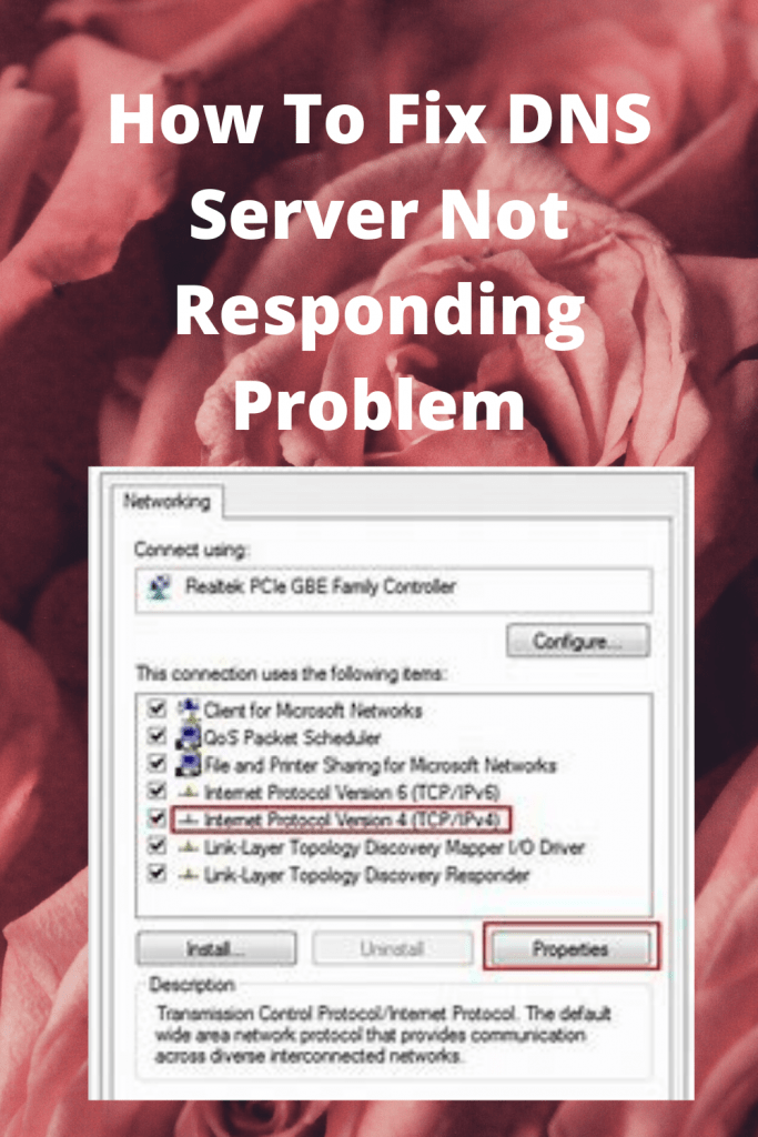 How To Fix DNS Server Not Responding Problem