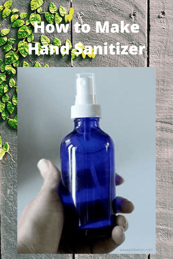 How to Make Hand Sanitizer easily