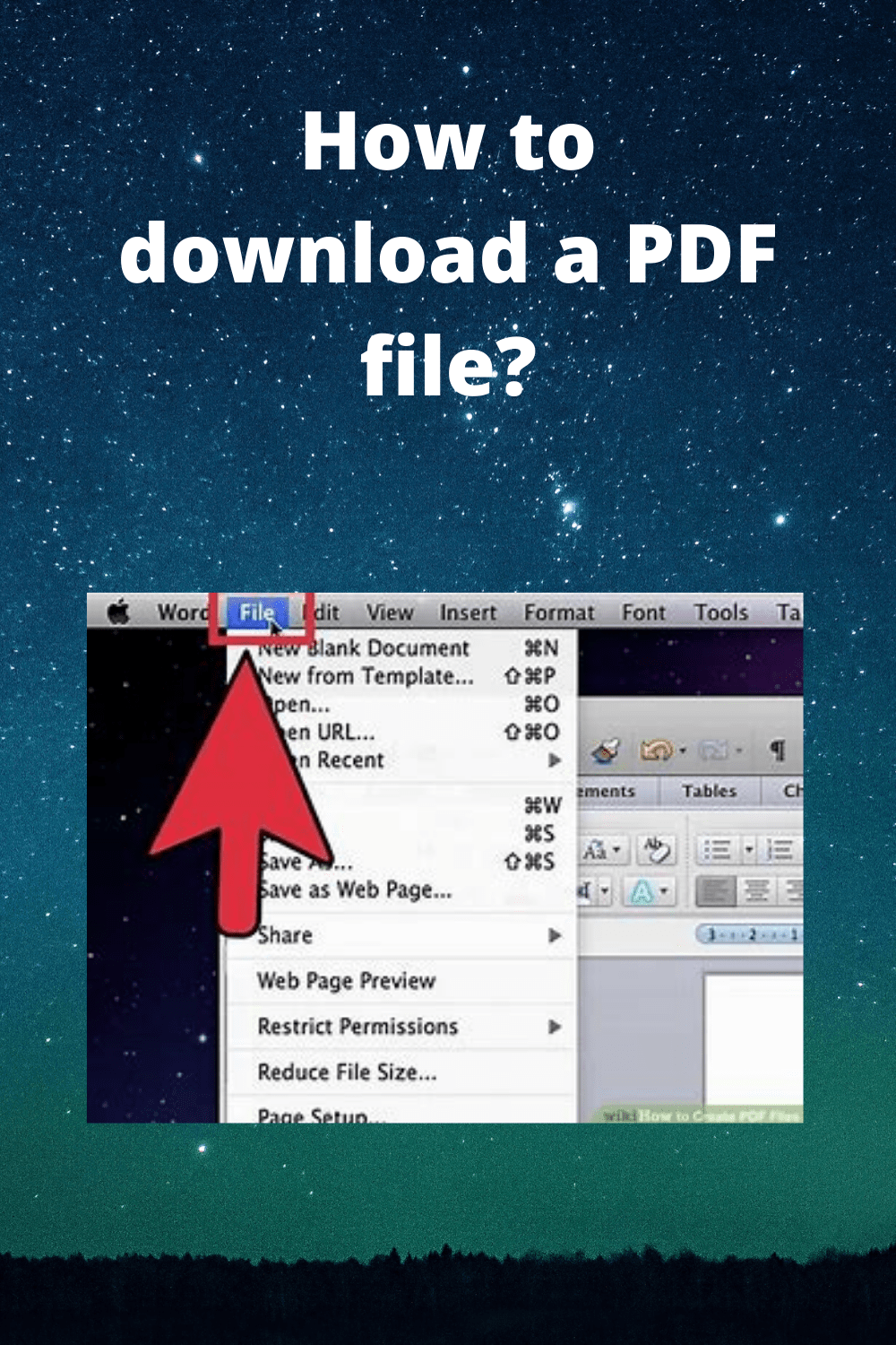 how to download a pdf