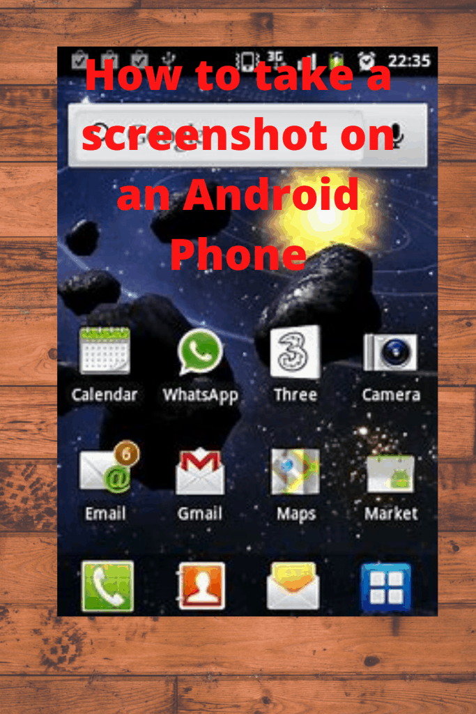 How to take a screenshot on an Android Phone