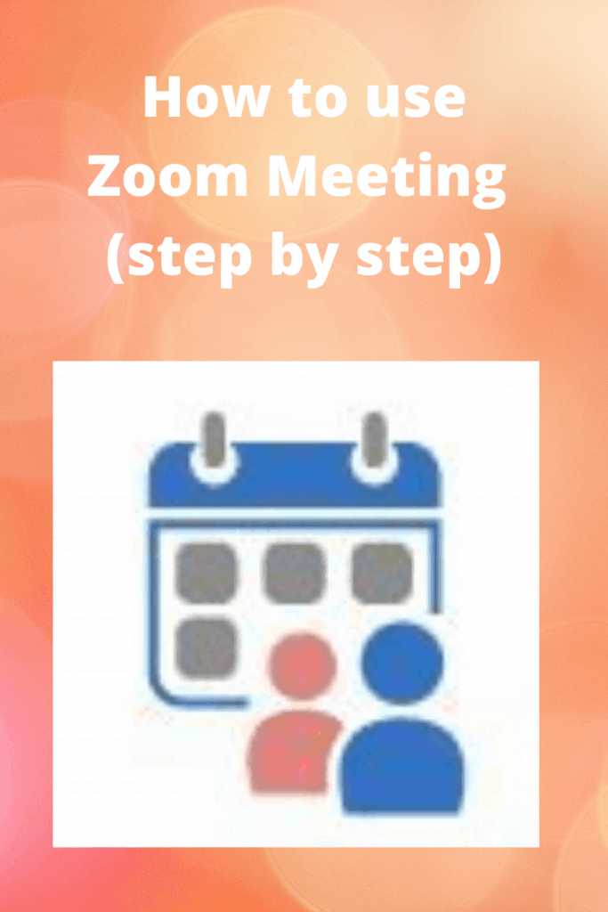 How to use zoom meeting easy