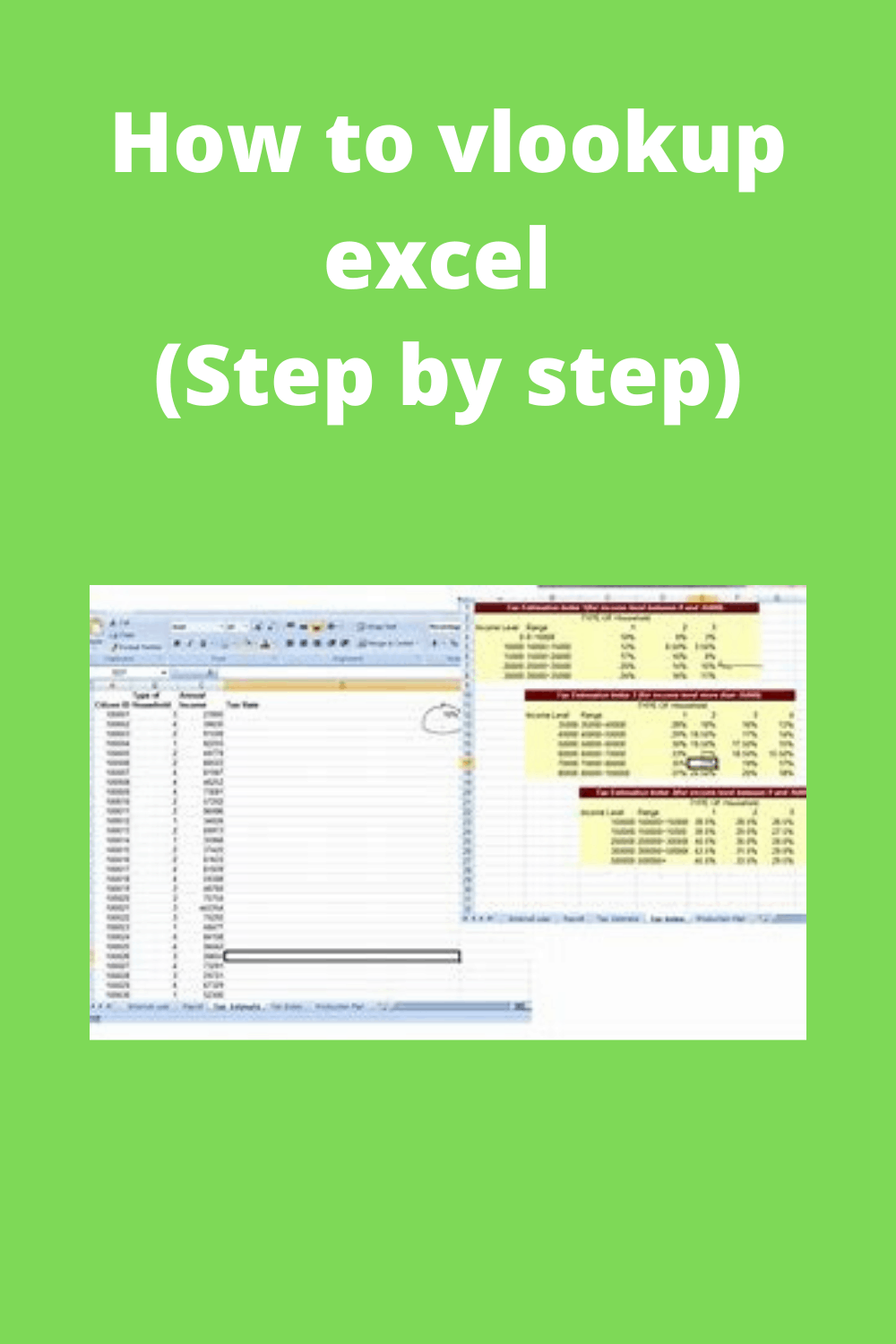 do vlookup in excel