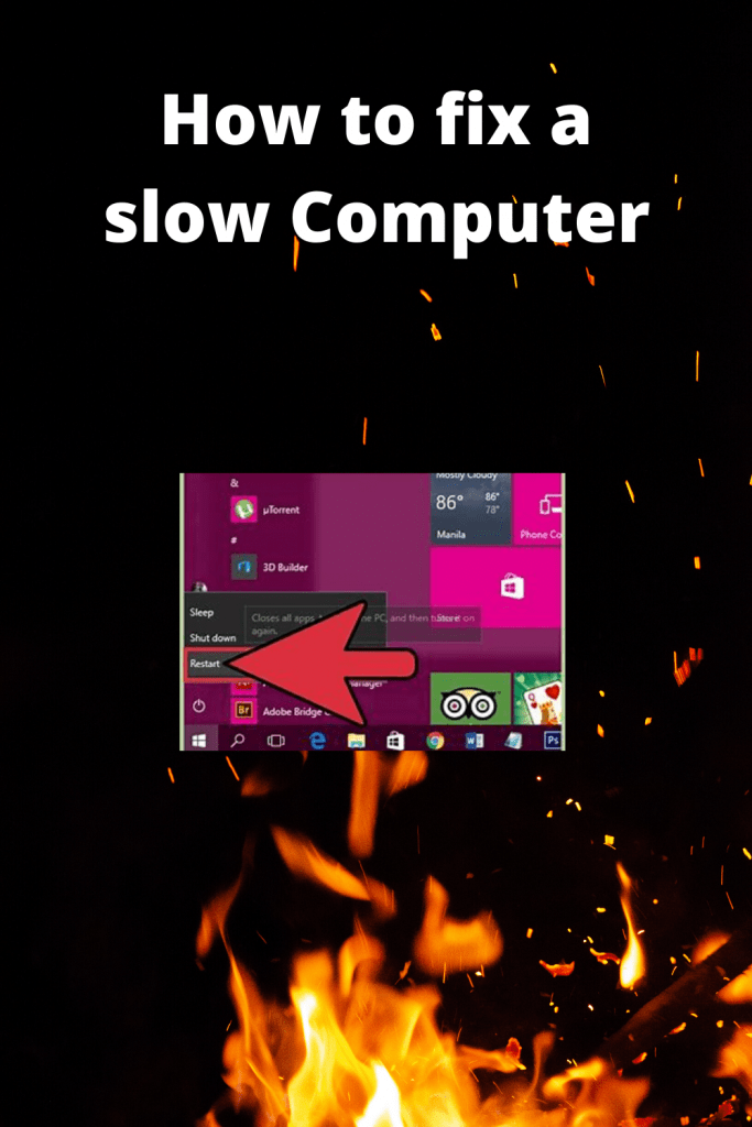 How to fix a slow Computer Info
