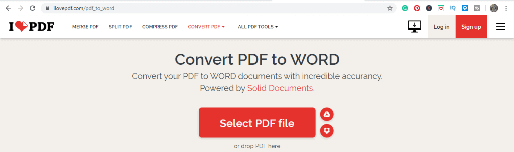select PDF