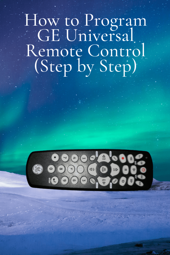 How to Program GE Universal Remote Control (Step by Step) 2