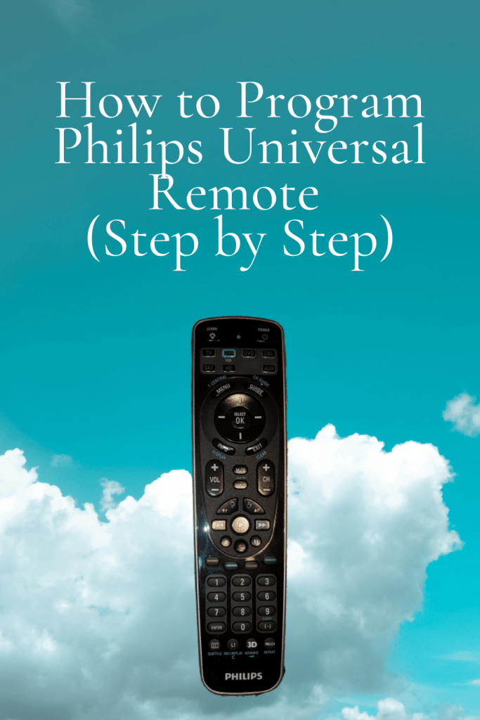 How to Program Philips Universal Remote (Step by Step) 5