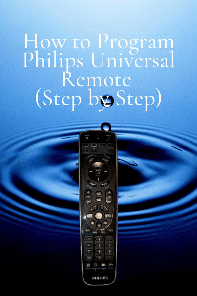 How to Program Philips Universal Remote (Step by Step) 1