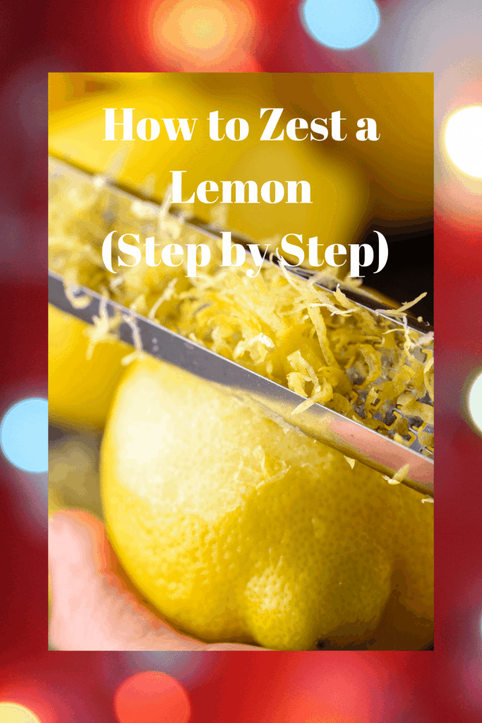 How to Zest a Lemon (Step by Step) 1