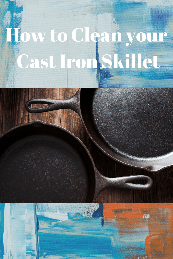 How to Clean your Cast Iron Skillet 1