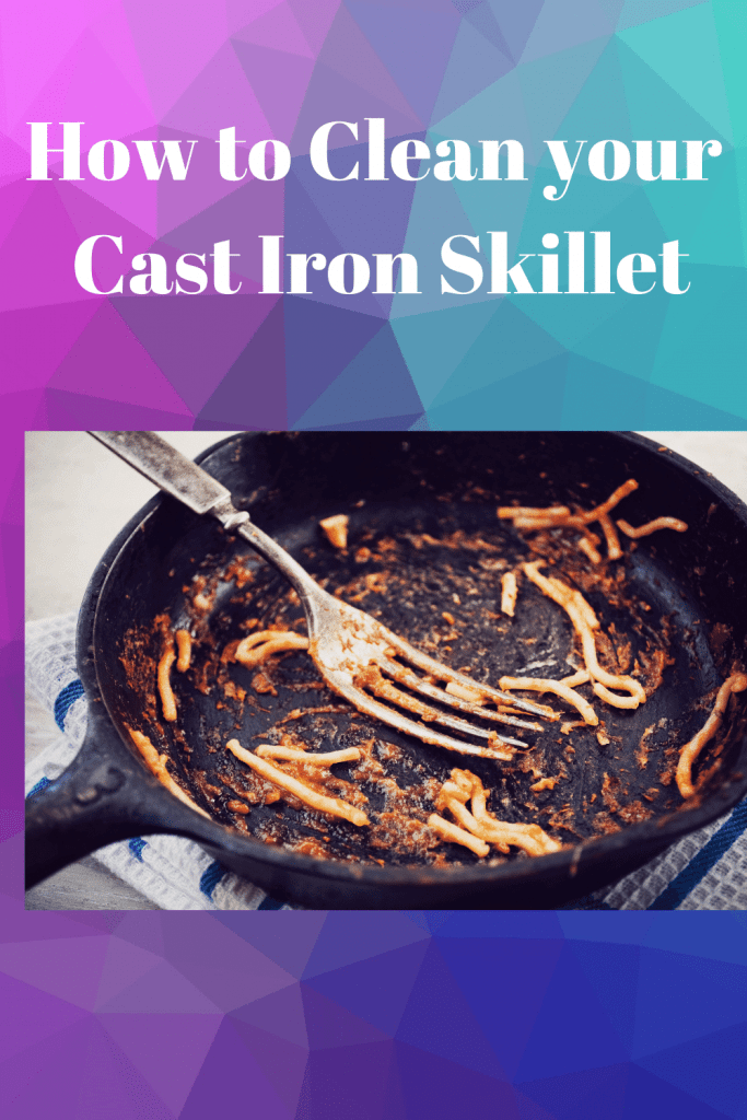 How to Clean your Cast Iron Skillet 2