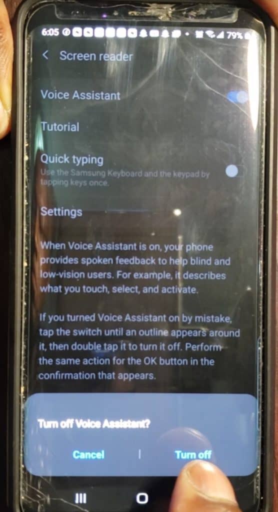 How to turn off / disable Talkback or Voice Assistant (Step by Step) 8