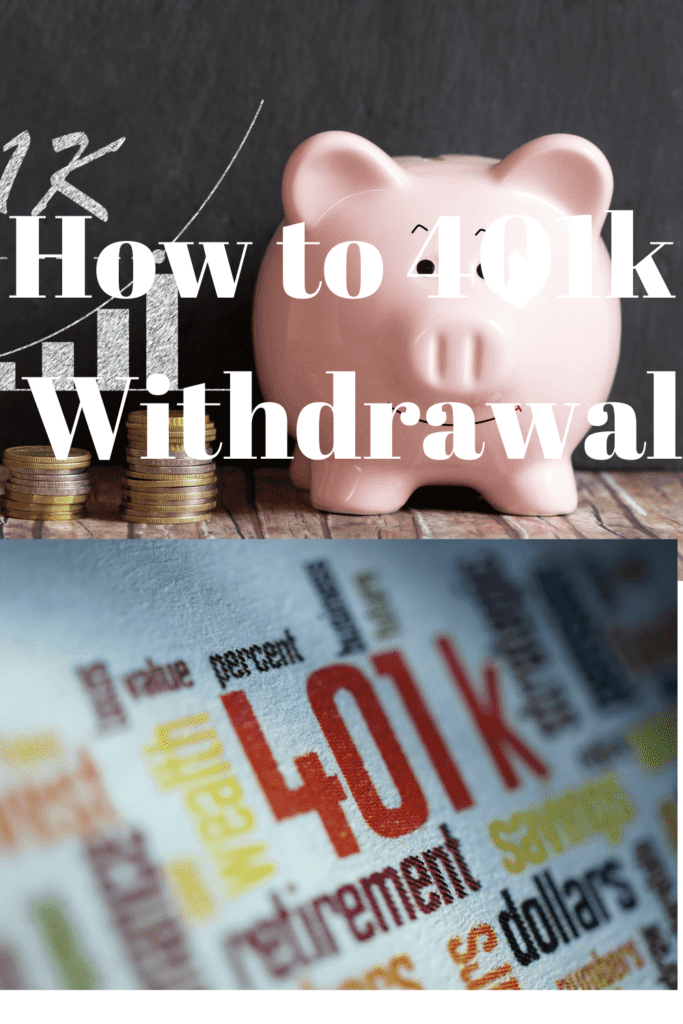 How to 401k Withdrawal 1