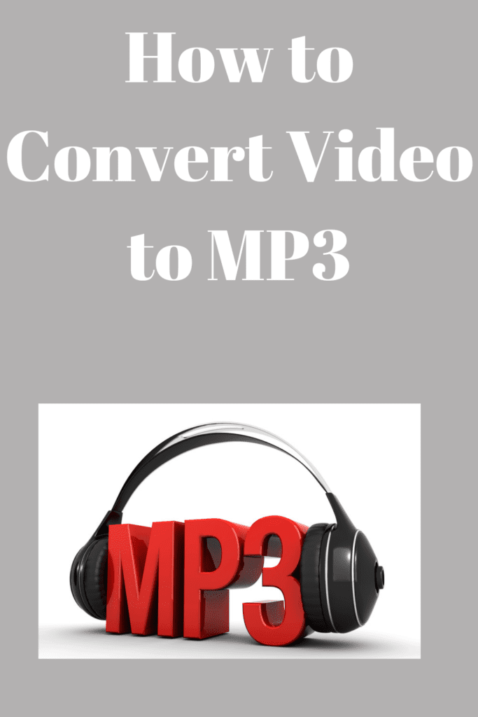 How to Convert Video to MP3 3
