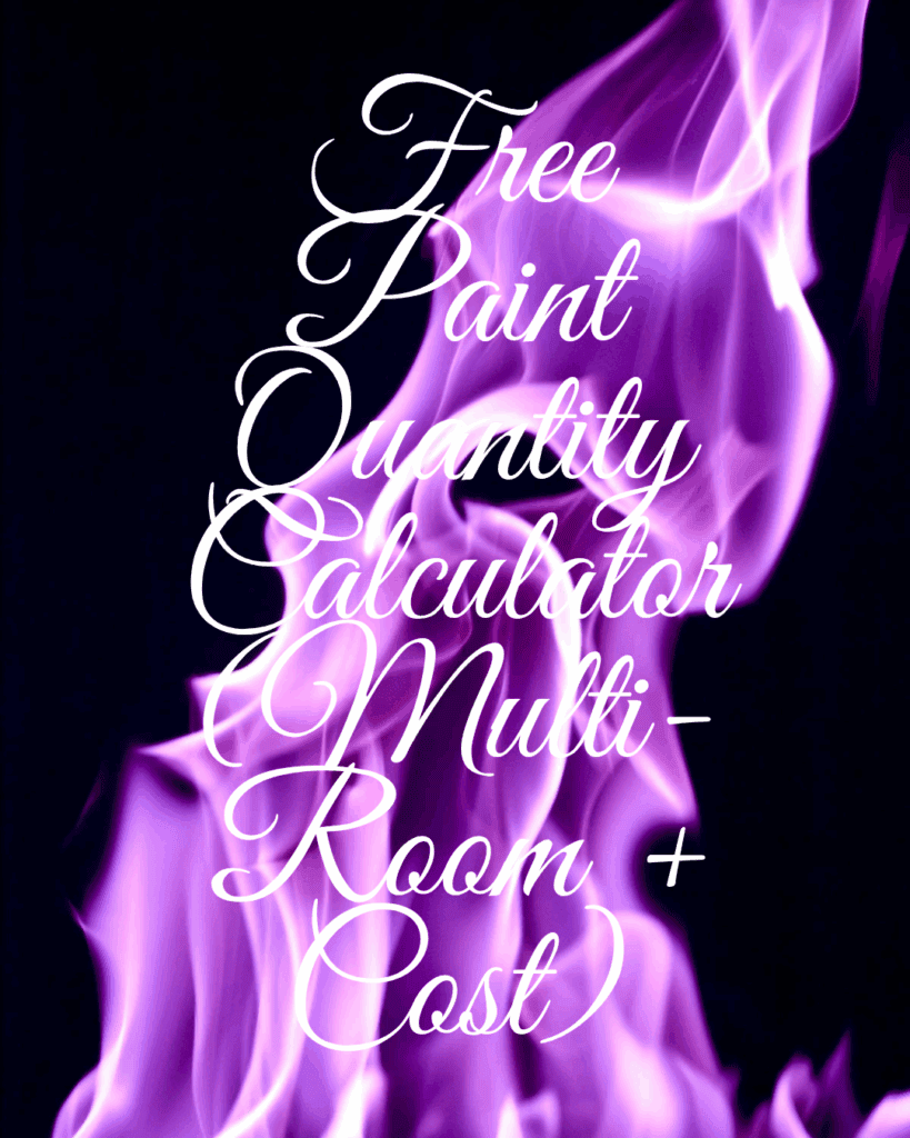 Free Paint Quantity Calculator (Multi-Room + Cost) 3