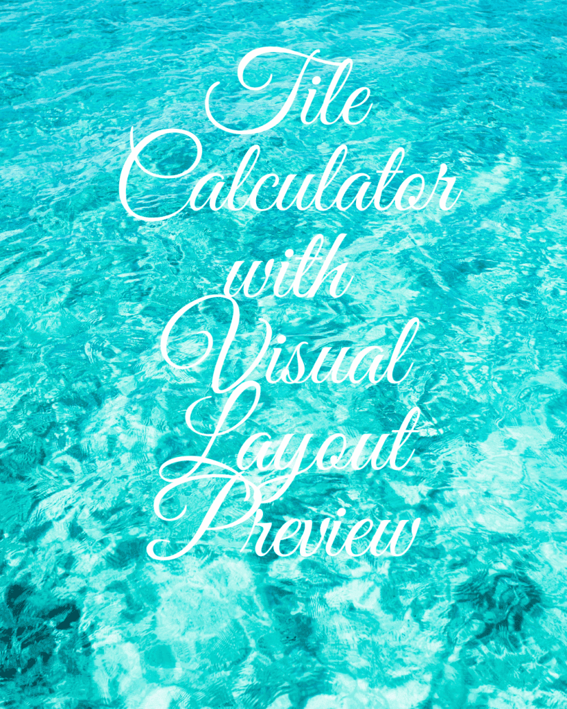Free Tile Calculator with Visual Layout Preview 2