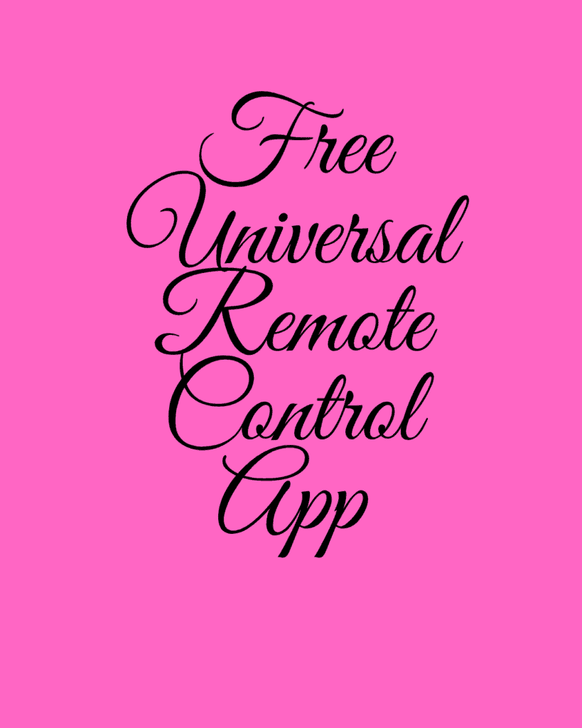 Universal Remote Control App 3