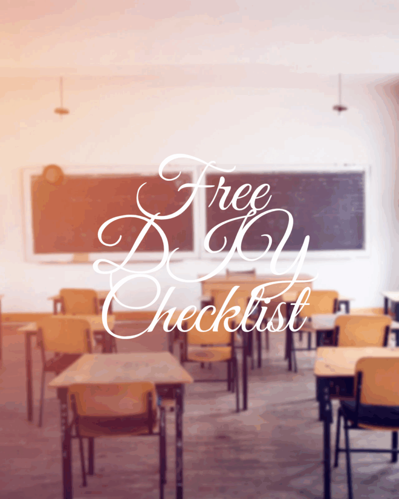 Free DIY Checklist 3 Free DIY Checklist 3