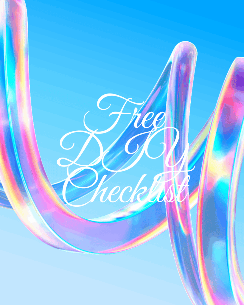 Free DIY Checklist 1 Free DIY Checklist 1